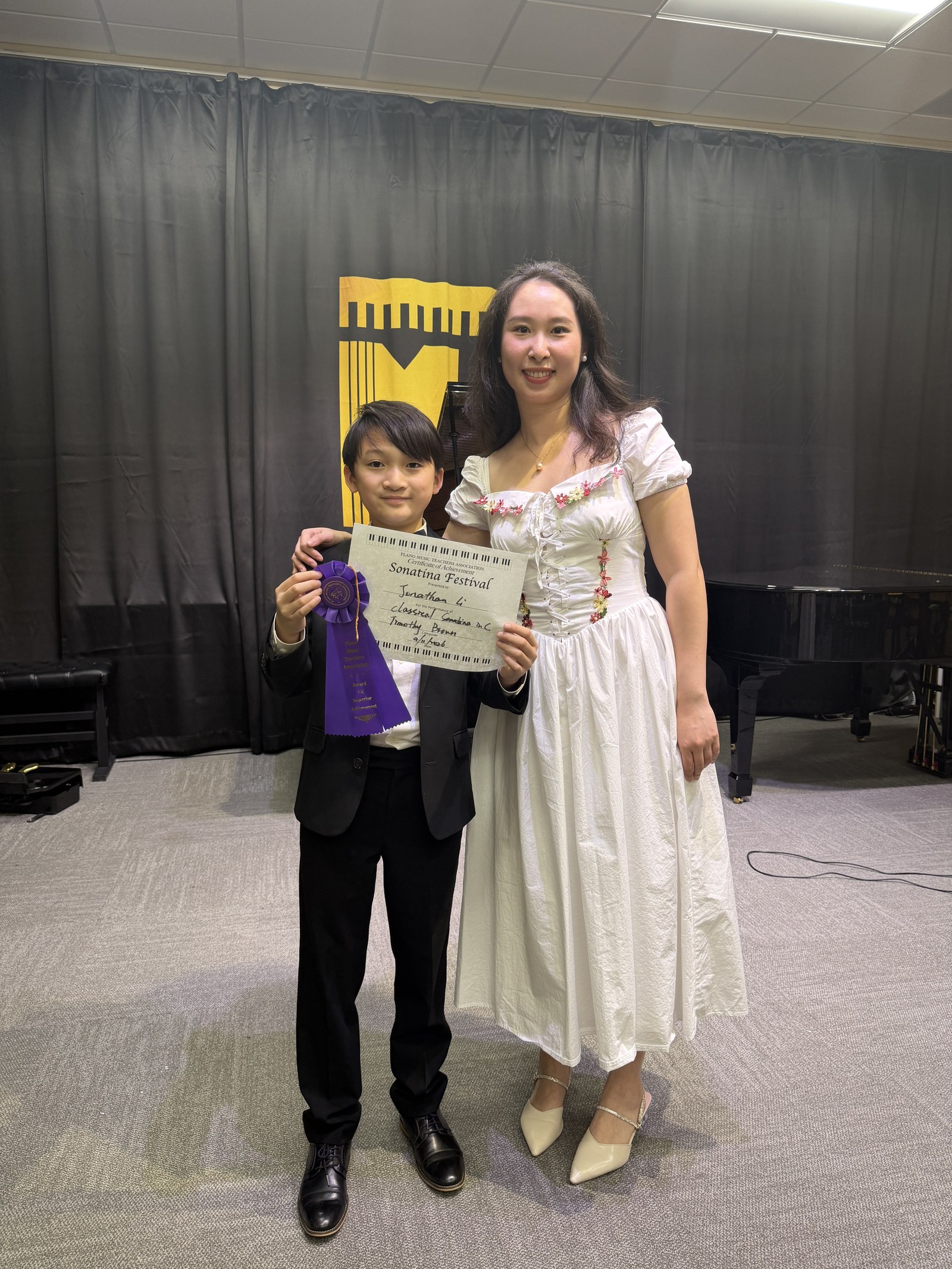 Jonathan Li – Award-Winning Young Pianist